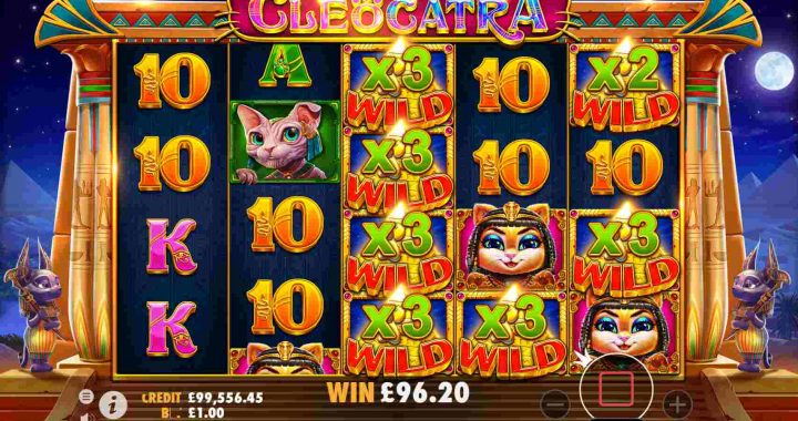 Let’s dive into the dazzling world of Cleocatra, a slot game from Pragmatic Play